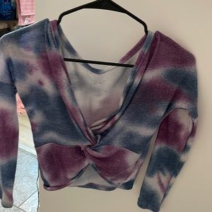 tie dye long sleeve